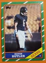 1986 Topps Base Set #18 Kevin Butler