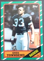 1986 Topps Base Set #70 Greg Townsend