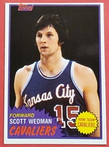 1981 Topps Base Set #19 Scott Wedman