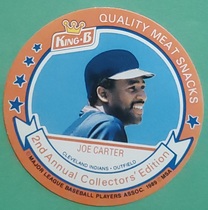 1989 King B Discs #8 Joe Carter