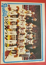 1980 Topps Team Posters #6 Houston Rockets