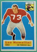 1956 Topps Base Set #74 Leo Nomellini