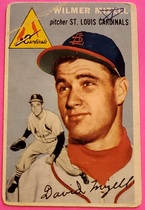 1954 Topps Base Set #249 Wilmer Mizell