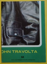 1978 Topps Grease #68 John Travolta