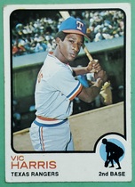 1973 Topps Base Set #594 Vic Harris