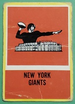 1967 Philadelphia Base Set #120 Giants Team Logo