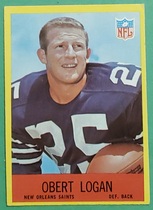 1967 Philadelphia Base Set #126 Obert Logan