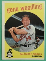 1959 Topps Base Set #170 Gene Woodling