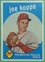 1959 Topps Base Set #517 Joe Koppe