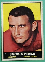 1961 Topps Base Set #138 Jack Spikes