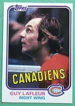 1981 Topps Base Set #19 Guy Lafleur