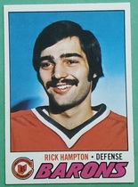 1977 Topps Base Set #63 Rick Hampton