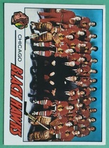 1977 Topps Base Set #74 Blackhawks Team