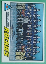 1977 Topps Base Set #76 Rockies Team