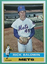1976 Topps Base Set #372 Rick Baldwin