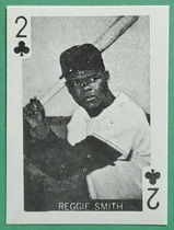 1969 Globe Imports Playing Cards #2C Reggie Smith
