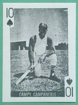 1969 Globe Imports Playing Cards #10S Bert Campaneris