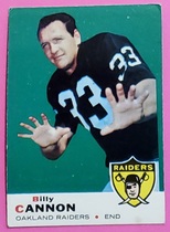 1969 Topps Base Set #68 Billy Cannon