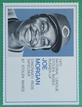 1975 Greyhound Heroes of Base Paths #NNO Joe Morgan