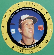 1988 Cadaco Disc #NNO Cal Ripken Jr