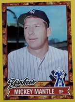 1982 Topps Cracker Jack #6 Mickey Mantle