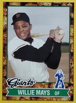 1982 Topps Cracker Jack #13 Willie Mays