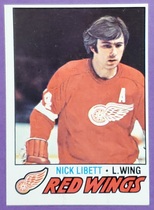 1977 Topps Base Set #103 Nick Libett