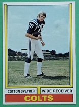 1974 Topps Base Set #172 Cotton Speyrer