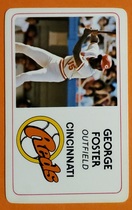 1981 Other Perma-Graphics Super Star Credit Cards #9 George Foster