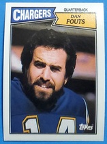 1987 Topps Base Set #340 Dan Fouts