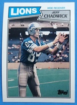 1987 Topps Base Set #321 Jeff Chadwick