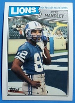 1987 Topps Base Set #323 Pete Mandley