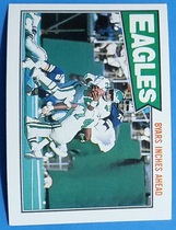 1987 Topps Base Set #294 Philadelphia Eagles