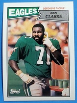 1987 Topps Base Set #302 Ken Clarke