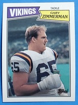 1987 Topps Base Set #207 Gary Zimmerman