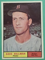 1961 Topps Base Set #326 Dave Hillman