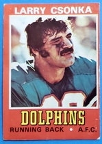 1974 Wonder Bread #5 Larry Csonka
