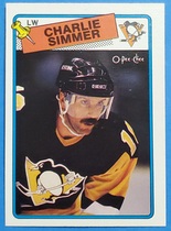 1988 O-Pee-Chee OPC Base Set #250 Charlie Simmer