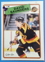 1988 O-Pee-Chee OPC Base Set #248 Dave Saunders