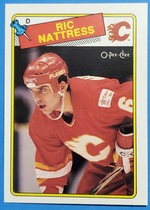 1988 O-Pee-Chee OPC Base Set #238 Rick Nattress