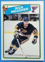 1988 O-Pee-Chee OPC Base Set #235 Rick Meagher