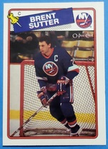 1988 O-Pee-Chee OPC Base Set #7 Brent Sutter
