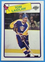1988 O-Pee-Chee OPC Base Set #37 Tom Laidlaw