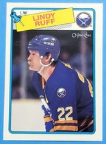 1988 O-Pee-Chee OPC Base Set #40 Lindy Ruff