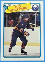 1988 O-Pee-Chee OPC Base Set #55 Ray Sheppard