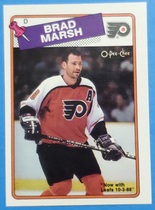 1988 O-Pee-Chee OPC Base Set #64 Brad Marsh