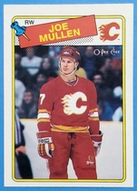 1988 O-Pee-Chee OPC Base Set #76 Joe Mullen