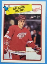 1988 O-Pee-Chee OPC Base Set #78 Shawn Burr