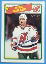 1988 O-Pee-Chee OPC Base Set #84 Kirk Muller