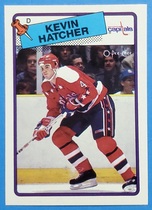 1988 O-Pee-Chee OPC Base Set #86 Kevin Hatcher